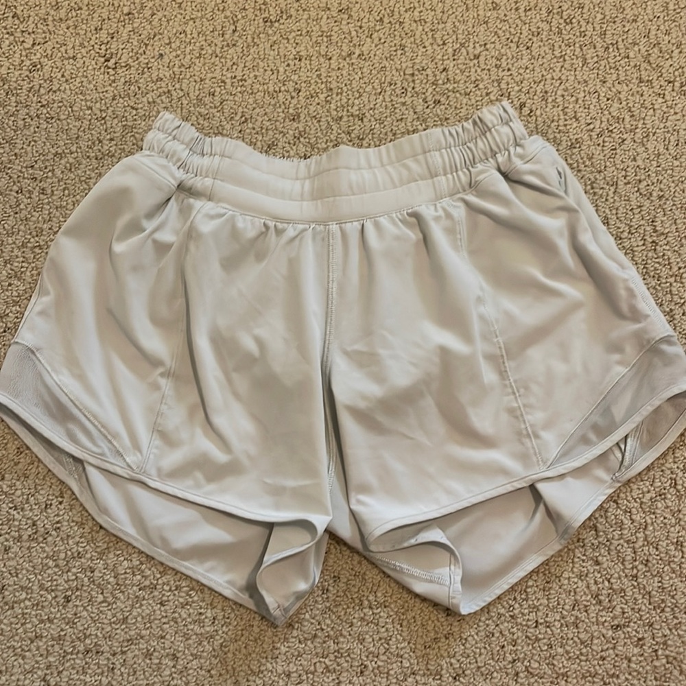 Mint lululemon shorts